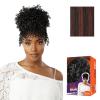 imageSensationnel Lulu Bun Updo Hairextensions  Unit 8 Synthetic 3x35 HD Lace Parting Quick and Easy Wear Hair Wig Piece 1 JETBLACKF1B350