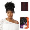 imageSensationnel Lulu Bun Updo Hairextensions  Unit 8 Synthetic 3x35 HD Lace Parting Quick and Easy Wear Hair Wig Piece 1 JETBLACKF1BBG