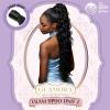 imageSensationnel Glamora Glam Updo Hairpiece  Unit 2 Ready to Wear Synthetic with Adjustable Pony Wrap 1 JETBLACK1 JETBLACK