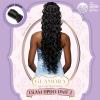 imageSensationnel Glamora Glam Updo Hairpiece  Unit 2 Ready to Wear Synthetic with Adjustable Pony Wrap 1 JETBLACK2 DARKBROWN