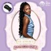 imageSensationnel Glamora Glam Updo Hairpiece  Unit 2 Ready to Wear Synthetic with Adjustable Pony Wrap 1 JETBLACKT227