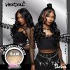 imageSensationnel HexDoll 13X4 Lace Wig  Elvira Lacefrontal Glueless Synthetic with Natural Density Preplucked Hairline 1B OFFBLACK1B OFFBLACK