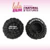 imageSensationnel Lulu Bun Hair Extensions  Braided Bun Unit 1 with Clips and Drawstring Easy Wear Protective Style Synthetic Hairpiece 1 JETBLACKM280