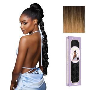 imageSensationnel Glamora Glam Updo Hairpiece  Unit 1 Ready to Wear Synthetic with Adjustable Drawstring Cap 1 JETBLACKT227