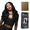 imageSensationnel HexDoll 13X4 Lace Wig  Elvira Lacefrontal Glueless Synthetic with Natural Density Preplucked Hairline 1 JETBLACKLIGHTASHBROWN