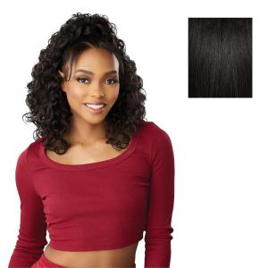 imageSensationnel Instant Updown Halfwig Pony  Iud 25 4 Style in 1 Half Wig And Pony Drawstring 1 JETBLACK1B OFFBLACK