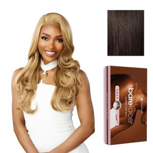 imageSensationnel Bare Lace 6X5 Lacewig  Unit 5 Lacefrontal Glueless Synthetic 180 Degree Preplucked Hairline 1 JETBLACK2 DARKBROWN