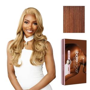 imageSensationnel Bare Lace 6X5 Lacewig  Unit 5 Lacefrontal Glueless Synthetic 180 Degree Preplucked Hairline 1 JETBLACKFLAMBOYAGEAUBURN