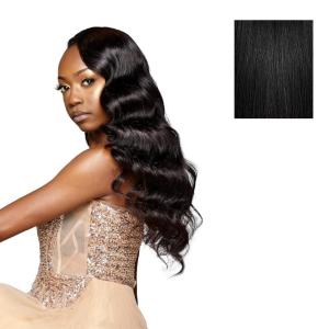 imageSensationnel Lunique Multi Weave Hair  Body Wave 15A Remyhair 3 Bundle Layered Lengths for Weaving and Sew in Styles 10 12 14 inch NATURALNATURALBLACK