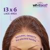 image:imageSensationnel What Lace 13X6 Wigs  Morgan Lacefrontal Hand Tied Glueless Synthetic with Natural Density Preplucked Hairline 1B OFFBLACK1B OFFBLACK