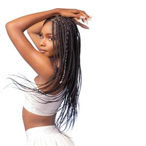 image:imageSensationnel Ruwa Prestretched Braiding Hair  6x 48 Inch Water Repellent Kanekalon Fast Dry Synthetic Sports Itch Free 1 JETBLACK2 DARKBROWN