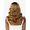 image:imageSensationnel Butta Lace Hhm Wigs  Beach Wave 20 Inch Human Hair Blend Extra Wide 5 Inch Parting Preplucked Hairline Glueless Lacefront T4WINET4WINE