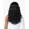 image:imageSensationnel Butta Lace Hhm Wigs  Deep Wave 20 Inch Human Hair Blend Extra Wide 5 Inch Parting Preplucked Hairline Glueless Lacefront BALAYAGECARAMELMPSANDYBLONDE