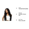 image:imageSensationnel Butta Lace Hhm Wigs  Loose Curly 32 Inch Human Hair Blend Extra Wide 5 Inch Parting Preplucked Hairline Glueless Lacefront BALAYAGECHOCOLATEBALAYAGECHOCOLATE
