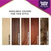 image:imageSensationnel Butta Lace Prestyled Wigs  Unit 3 Glueless Hand Tied Deep Lace Part Synthetic Preplucked Hairline 1 JETBLACK2 DARKBROWN