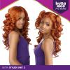 image:imageSensationnel Butta Lace Prestyled Wigs  Unit 3 Glueless Hand Tied Deep Lace Part Synthetic Preplucked Hairline 1 JETBLACKCOPPERBROWN