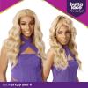 image:imageSensationnel Butta Lace Prestyled Wigs  Unit 4 Glueless Hand Tied Deep Lace Part Synthetic Preplucked Hairline 1 JETBLACKLIGHTASHBROWN