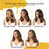 image:imageSensationnel Butta Lace Wigs  Unit 43 Extra Wide 5 Inch Deep Parting Synthetic Preplucked Hairline Glueless Lacefront 613 BLONDE613 BLONDE