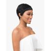 image:imageSensationnel Empire Human Hair Wig  Ria Celebrity Inspired Collections PreStyled Salon Cut Hair 1 JETBLACK1 JETBLACK