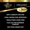 image:imageSensationnel Empire Human Hair Wig  Salt And Pepper Flora Contouring Mesh Cap Heat Safe 1 JETBLACK1 JETBLACK