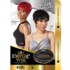 image:imageSensationnel Empire Human Hair Wig  Salt And Pepper Kori Contouring Mesh Cap Heat Safe 1 JETBLACKHL1B44