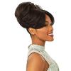 image:imageSensationnel Instant Bun With Bang  Evonne Synthetic Up Do Wig Piece 1 JETBLACKF430