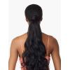 image:imageSensationnel Instant Pony Half Wig  Blow Out 24 Inch Ponytail And Updo with Adjustable Wrap for Seamless 1 JETBLACKT227