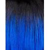 image:imageSensationnel Instant Updown Halfwig Pony  Iud 19 4 Style in 1 Half Wig And Pony Drawstring 1 JETBLACKT2BLUE