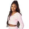 image:imageSensationnel Instant Updown Halfwig Pony  Unit 4 4 Style in 1 Half Wig and Pony Wrap 1 JETBLACKT2BG