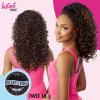 image:imageSensationnel Instant Weave Half Wig  17 Synthetic Blendwig Adjustable Drawstring for Seamless Hair Blending 1 JETBLACK1B OFFBLACK
