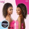 image:imageSensationnel Instant Weave Half Wig  18 Synthetic Blendwig Adjustable Drawstring for Seamless Hair Blending 1 JETBLACK1B OFFBLACK