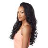 image:imageSensationnel Instant Weave Half Wig  3 Synthetic Blendwig Adjustable Drawstring for Seamless Hair Blending 1 JETBLACKT230