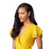 image:imageSensationnel Instant Weave Half Wig  4 Synthetic Blendwig Adjustable Drawstring for Seamless Hair Blending 1 JETBLACKT230