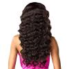 image:imageSensationnel Instant Weave Half Wig  8 Synthetic Blendwig Adjustable Drawstring for Seamless Hair Blending 1B OFFBLACKT1B4