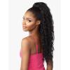 image:imageSensationnel Instant Weave Half Wig  9 Synthetic Blendwig Adjustable Drawstring for Seamless Hair Blending 1 JETBLACK4 MEDBROWN