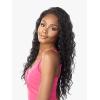 image:imageSensationnel Instant Weave Half Wig  9 Synthetic Blendwig Adjustable Drawstring for Seamless Hair Blending 1 JETBLACK4 MEDBROWN