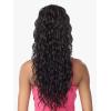 image:imageSensationnel Instant Weave Half Wig  9 Synthetic Blendwig Adjustable Drawstring for Seamless Hair Blending 1 JETBLACK4 MEDBROWN