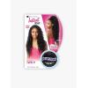 image:imageSensationnel Instant Weave Half Wig  9 Synthetic Blendwig Adjustable Drawstring for Seamless Hair Blending 1 JETBLACK4 MEDBROWN