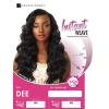 image:imageSensationnel Instant Weave Half Wig  Dee Synthetic Wig Cap for Seamless Hair Blending 1 JETBLACKT1BBG
