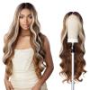 image:imageSensationnel Butta Lace Wigs  Unit 31 Extra Wide 5 Inch Deep Parting Synthetic Preplucked Hairline Glueless Lacefront 1 JETBLACK1B OFFBLACK