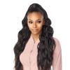 image:imageSensationnel Instant Updown Halfwig Pony  Unit 5 4 Style in 1 Half Wig and Pony Wrap 4 MEDBROWN4 MEDBROWN