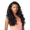 image:imageSensationnel Instant Weave Half Wig  3 Synthetic Blendwig Adjustable Drawstring for Seamless Hair Blending 1 JETBLACKT2COPPER
