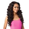 image:imageSensationnel Instant Weave Half Wig  8 Synthetic Blendwig Adjustable Drawstring for Seamless Hair Blending 1B OFFBLACKT230