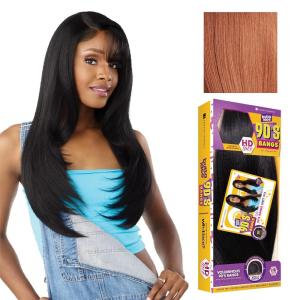 image:imageSensationnel Butta Lace 90Sbangs Wigs  Unit 912 Glueless Wide Deep Part Synthetic Preplucked Hairline 1 JETBLACKCHOCOLATECOPPER