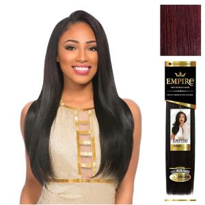 image:imageSensationnel Empire yaki human hair  Tangle Free Weaving for Quick Weave and Sew in Styles for Faux Highlights and Fauxmiddlepart Leave Out  1 Pack 16 inch BLDARKBLONDE530