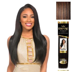 image:imageSensationnel Empire yaki human hair  Tangle Free Weaving for Quick Weave and Sew in Styles for Faux Highlights and Fauxmiddlepart Leave Out  1 Pack 16 inch BLDARKBLONDES1B30
