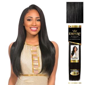 image:imageSensationnel Empire yaki human hair  Tangle Free Weaving for Quick Weave and Sew in Styles for Faux Highlights and Fauxmiddlepart Leave Out  1 Pack 16 inch BLDARKBLONDEM280