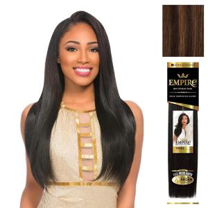 image:imageSensationnel Empire yaki human hair  Tangle Free Weaving for Quick Weave and Sew in Styles for Faux Highlights and Fauxmiddlepart Leave Out  1 Pack 16 inch BLDARKBLONDES430