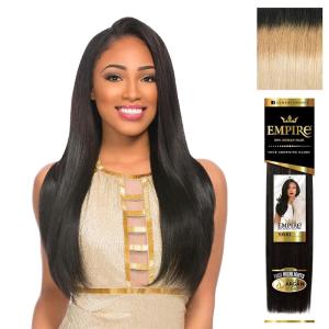 image:imageSensationnel Empire yaki human hair  Tangle Free Weaving for Quick Weave and Sew in Styles for Faux Highlights and Fauxmiddlepart Leave Out  1 Pack 16 inch BLDARKBLONDET227613