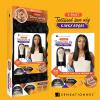 image:imageSensationnel Curls Kinksandco Kinkyedges Wig  Kinky Silk Pressed 18 Inch Y Part Lace Natural Kinkytexture Edged Hairline for Natural 3C to 4C Hair Textures 1 JETBLACK1 JETBLACK